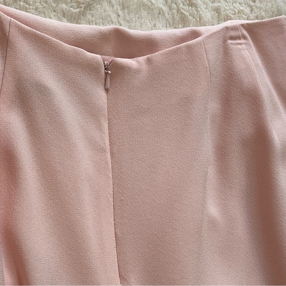NYGARD light pink skirt size 12 lined back zipper - Picture 6 of 7